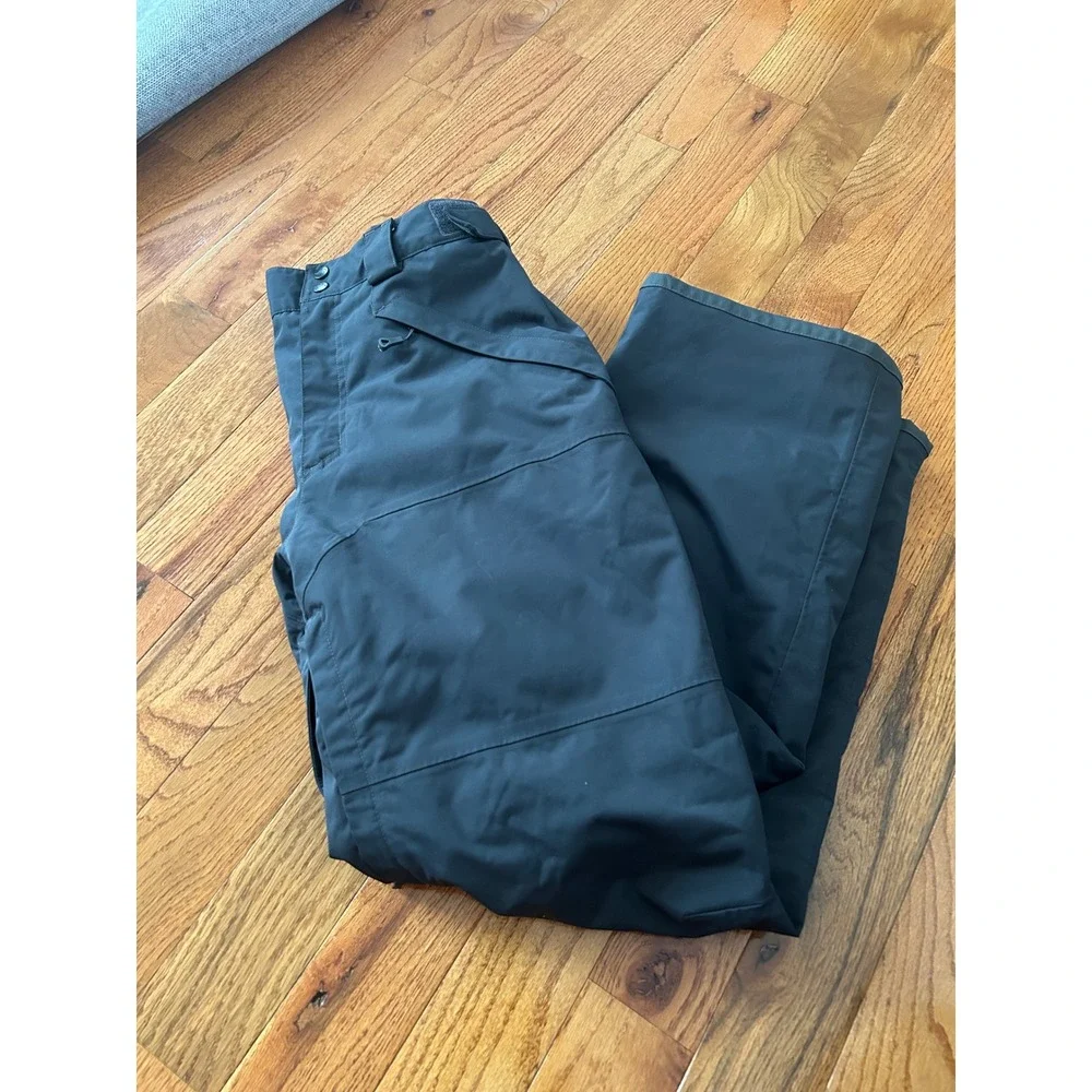 The North Face Freedom Insulated Snow Pants Black Waterproof Ski Snowboard Mens